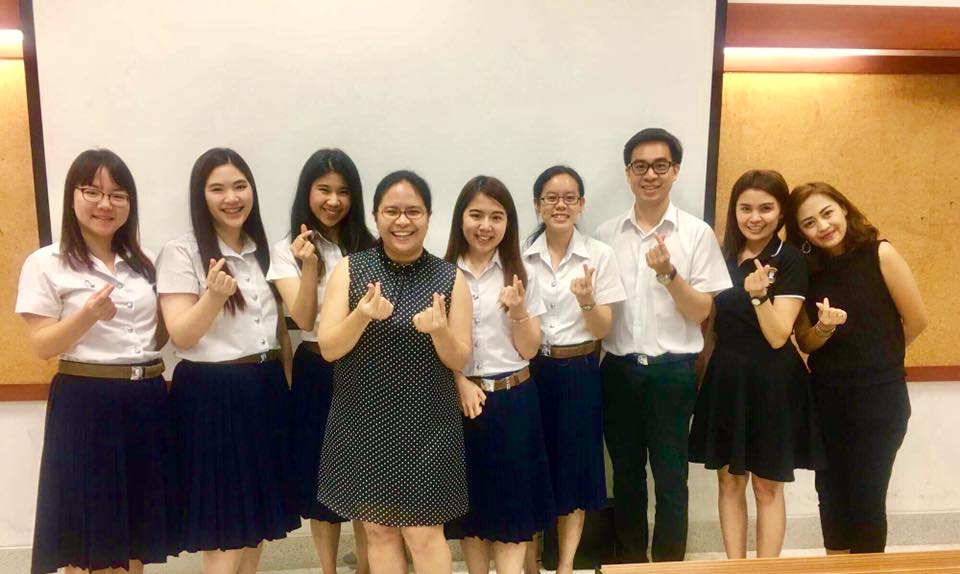 อบรมทีม columnist ของ people of MDCU